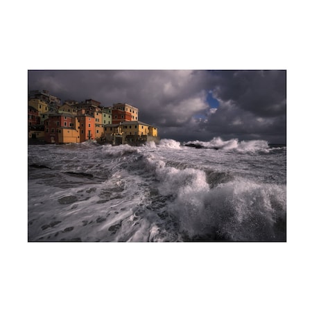 Andrea Zappia 'The Stormy Sea' Canvas Art, 22x32